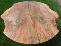 Roundish Live-Edge Dining Table 1 small