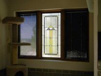 Southwest Contemporary Stained Glass Window 2 small
