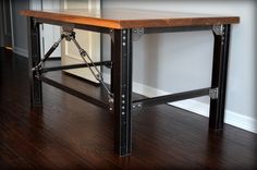 Vintage Industrial Desk 1 small
