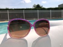 Crystallized Bling Sunglasses Bedazzled Genuine European Crystals - Any Design! 1 small