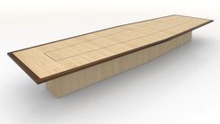 Custom Conference Table - Inlay - Veneer 1 small