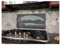 Porcelain Tile Mural Of Lake Dillon 1 small