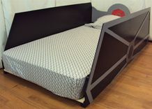 Tie Starfighter Twin Kids Bed Frame - Handcrafted - Space Themed Children's Bedroom Furniture 5 small