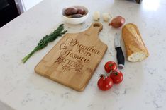 Personalized Paddle Cutting Board --Cb-Pad-Brandonjessica 1 small