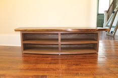 Entry Way Bench With Matching Coat Rack. 1 small