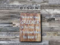 Rustic Weathered Cedar Signs 6 small