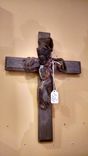 Petrified Wood Crosses 6 small