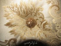 Custom Crystallized Throw Pillow Home Decor Bedroom Living Room Bling European Crystals Bedazzled 2 small