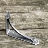 Gothic Metal Shelf Bracket. Forged Handcrafted. 5"X5" - 12"X12" 4 small