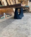 Custom Resin Dining Table With Custom Base 5 small