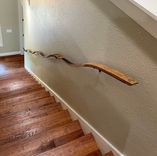 Wine Barrel Stair Handrails - Barana - Made From Retired California Wine Barrels 3 small