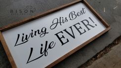 Personalized Sign. Made To Order. 2 small