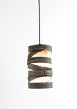 Wine Barrel Ring Staggered Pendant Light - Tala - Made From Ca Wine Barrel Rings 1 small