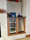 Loft Granite Or Marble And Cherry Wood Kitchen Table Dining Table Or Coffee Table 4 small