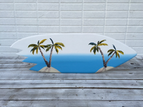 Beach Wedding Guest Book Wood Surfboard Sign, Guestbook Alternative 4 small