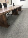 16ft Walnut Conference Table With Power/Data Ports 4 small