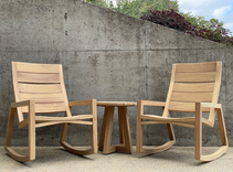 Contemporary Outdoor Rocking Chair 5 small