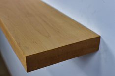 Maple Shelves, Maple Floating Shelves, Maple Bookshelf, Maple Wood Shelves, Solid Maple Shelves 4 small