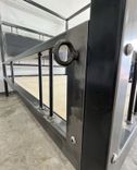 Metal Bed 4in Square Tube Removable Cross And Matching Bench 4 small