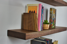 Floating Shelves, Hanging Shelves, Floating Wall Shelves, Floating Bookshelves, Wall Mounted Shelves 4 small