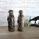 Leopard Print Decor Vase Set African Decor Safari Decor Cheetah Jaguar Print 4 small
