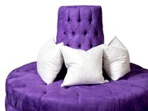 Fully Tufted Circle Banquette Sofa 1 small