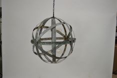 Wine Barrel Ring Chandelier - Colossus - Made From Retired California Wine Barrel Rings 4 small