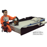 X-Wing T-70 Starfighter Twin Kids Bed Frame - Handcrafted - Children's Bedroom Furniture 1 small