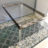 Acrylic Parsons Style Dining Table.  Hand Crated And Made To Order 6 small