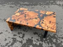 Waterfall Cherry Burl Coffee Table 2 small
