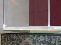 Acrylic Console Entertainment Center With Shelves - Thick Acrylic Look - Hand Crafted Made To Order 5 small
