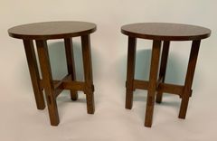Arts And Crafts Tabouret Tables 2 small