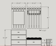 Hall Tree Bench Storage, Mudroom Lockers, Coat Rack Storage, Shoe Cabinet, Umbrella Basketa 4 small