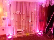 Acrylic Candle Wall - Hand Crafted , Custom Sized 4 small