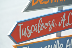 Destination Location Mileage Rustic Sign Post 2 small