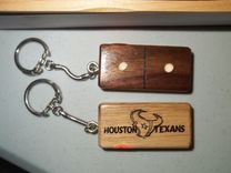 Wooden Key Rings 1 small