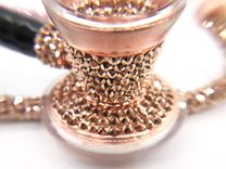 Crystallized Mdf Classic Cardiology Stethoscope Medical Nursing Bling European Crystals Bedazzled 2 small