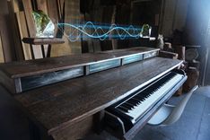 Custom Studio Desk For Audio + Video Production W/ Keyboard Workstation Shelf And Rack Units 6 small
