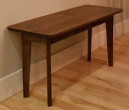 Mid Century Modern Walnut Bench/Table 1 small