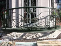 Handcrafted Metal Balcony Railing 1 small