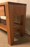 Bench Or Accent Table With Drawers And Shelf Made From Solid Mahogany 4 small