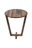 Walnut Illusion Side Tables (Set Of 2) 2 small