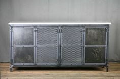 Modern Industrial Vanity Base, Vintage Vanity Base, Modern Industrial Credenza, Rustic Buffet 2 small