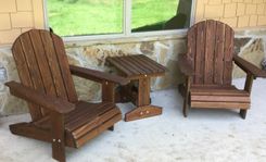 Cedar Adirondack Chair 6 small