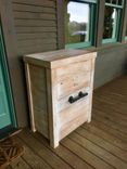 Distressed Outdoor Cooler Cabinet 1 small