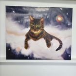 Realistic Custom Pet, Dog, Cat Portrait Painting On Canvas Or Archival Paper 8 small