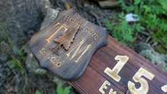 U.S. Forest Service Sign Made To Be Personalized 2 small