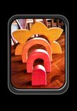 Learning Toys, Wooden Toys, Waldorf Toys,Wooden Mountain Toy,Wood Puzzle Toy, Waldorf Mountain 4 small
