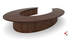 Custom Conference Table - Walnut Veneer  1 small