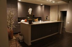 Beautiful Custom Kitchen With Walnut Panels 3 small